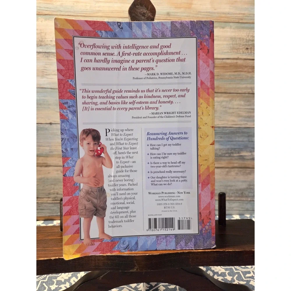 What to Expect The Toddler Years Revised Updated 2nd Edition Parenting Book